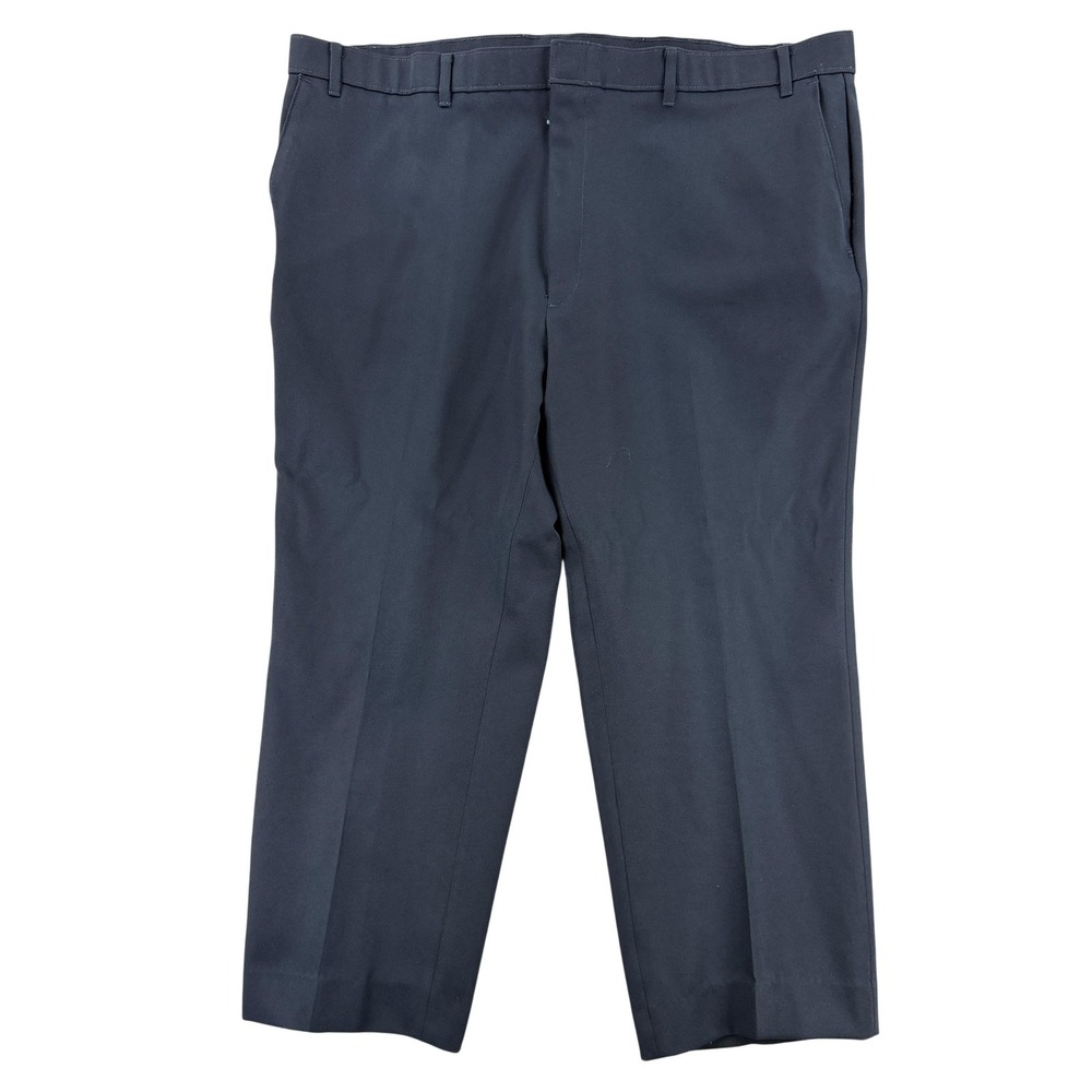 Vintage Levis Action Slacks Pants Mens 44x28 Blue Dress Slacks Office Business